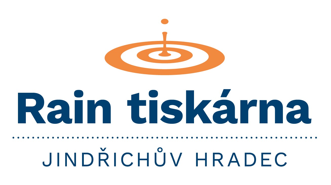 Logo společnosti Rain tiskárna