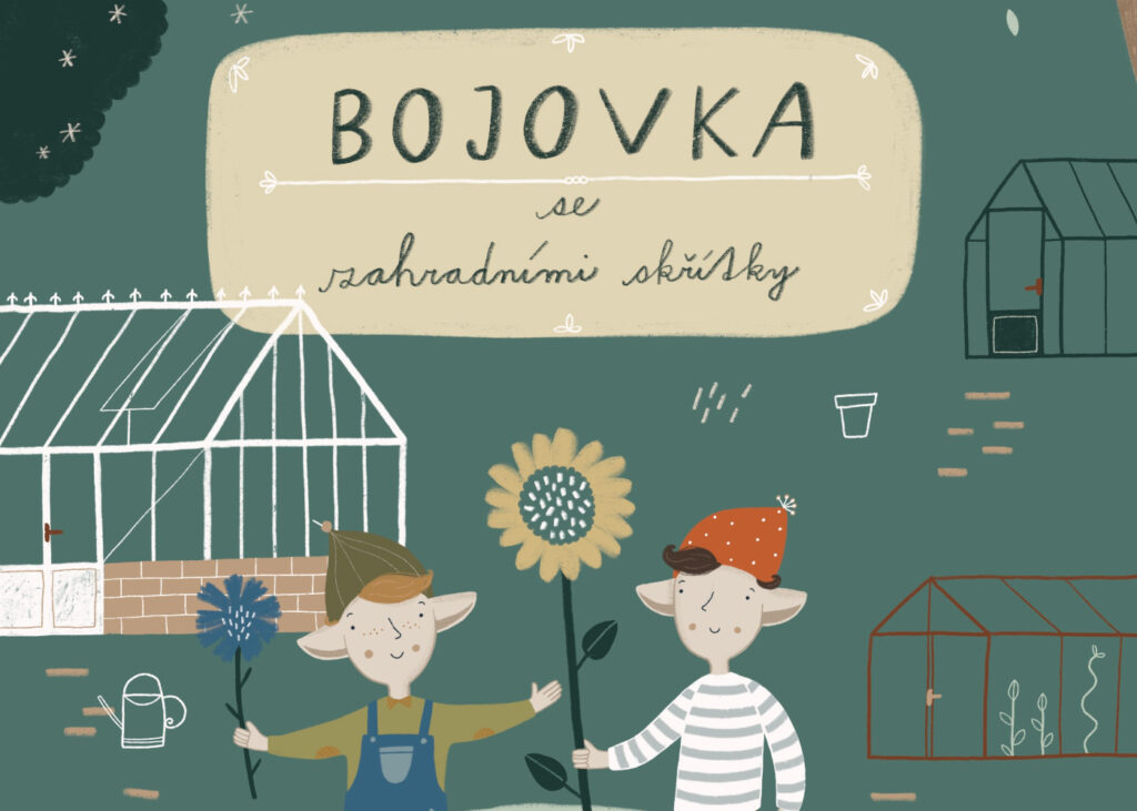 bojovka se zahradními skřítky