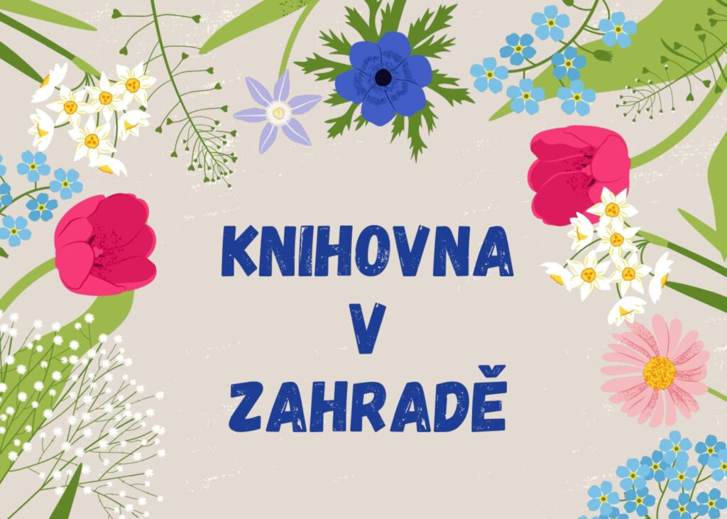 plakát Knihovna v zahradě