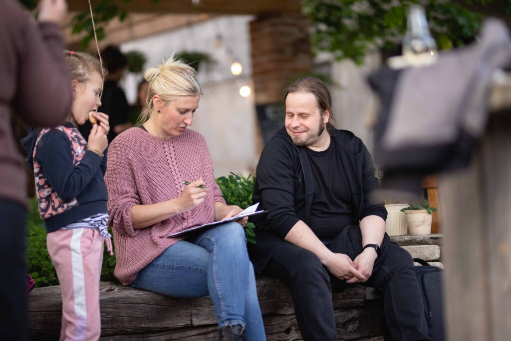 Fotografie z akce Setkání v zahradě